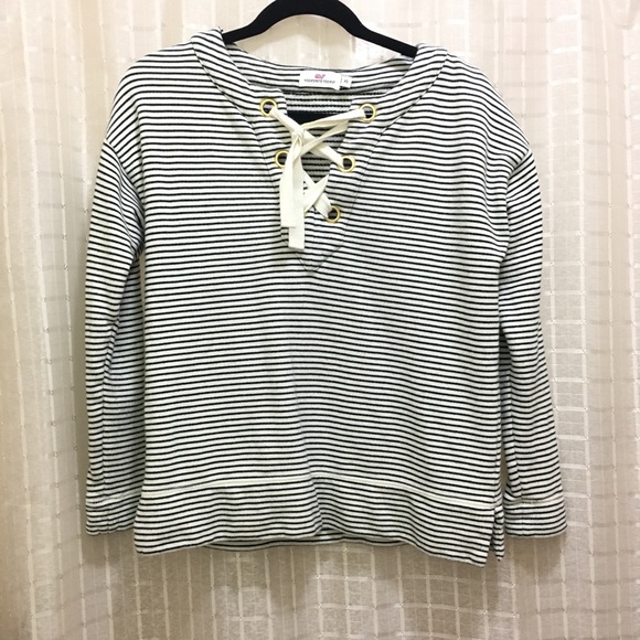 Vineyard Vines Lace Up Pullover - Picture 2 of 5
